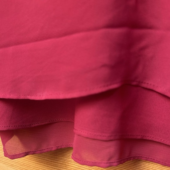 NEW Valentine Torrid Womens Sophie Red Chiffon Swing Cami Top Plus Size 2X 18-20 - Picture 5 of 8